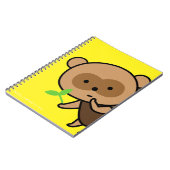 Notitieboek - Theeketel Tanuki met Bladeren (Linkerzijde)