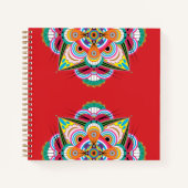 Notitieboek Tiger Dragon Mandala 8.5x8.5 (Voorkant)