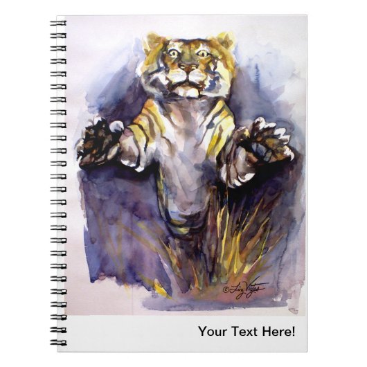 Notitieboek Tiger Tiger (Voorkant)