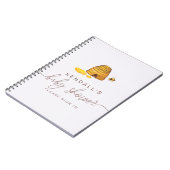 Notitieboek tussen mam en bee Guestbook (Linkerzijde)