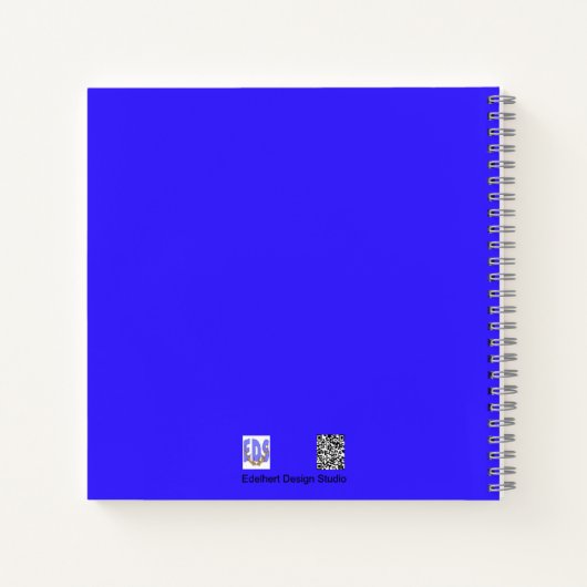 Notitieboek twee cute boedgerigar Birds (Achterkant)