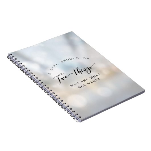 Notitieboek Twee dingen (80 pagina's B&W) (Rechterzijde)