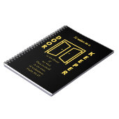 Notitieboek Ushers (Linkerzijde)