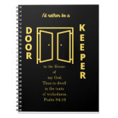 Notitieboek Ushers (Voorkant)