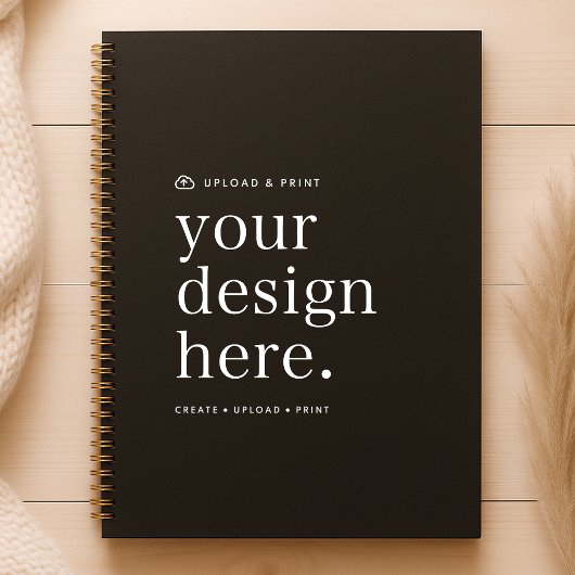 Notitieboek uw ontwerp-upload