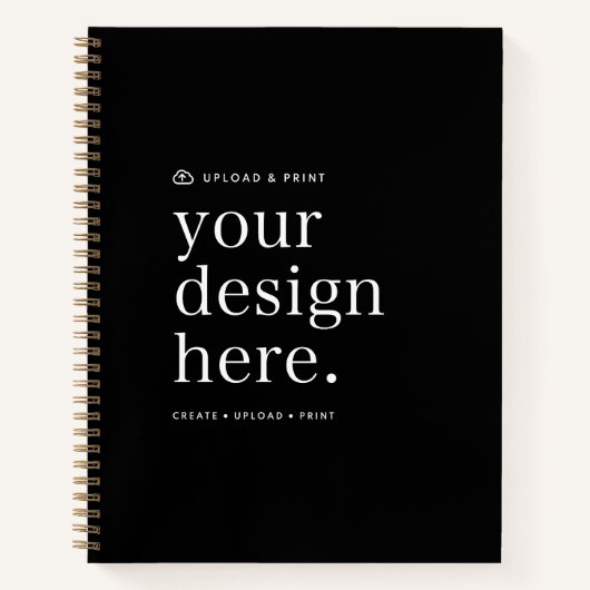Notitieboek uw ontwerp-upload (Voorkant)