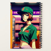  Notitieboek van 90 met anime meisjes (Achterkant)