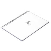 Notitieboek van Aesthetische tijger | Minimalistis (Linkerzijde)