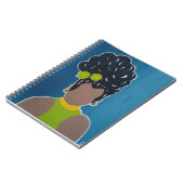 Notitieboek van Afrikaanse Amerikaanse dame (Linkerzijde)