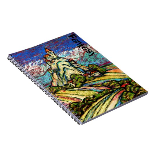 Notitieboek van Alexandra Cook Hill Castle Fantasy (Rechterzijde)