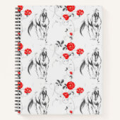 Notitieboek van barokpaarden (Voorkant)