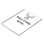 notitieboek van bijbelstudie (Linkerzijde)