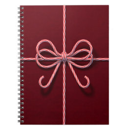 Notitieboek van Candy Cane Bow