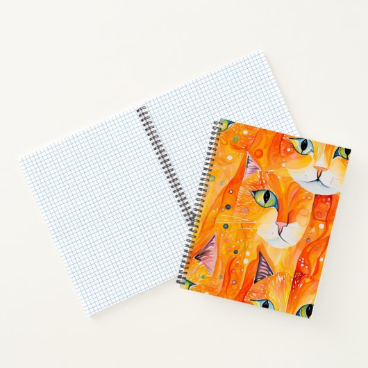 Notitieboek van de abstracte Kittens (Binnen)