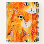 Notitieboek van de abstracte Kittens (Achterkant)