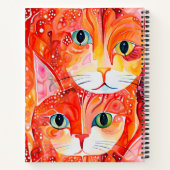 Notitieboek van de abstracte Kittens (Achterkant)
