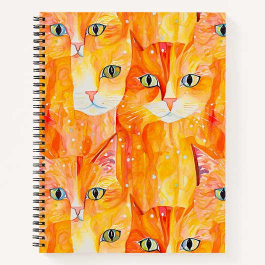 Notitieboek van de abstracte Kittens (Voorkant)