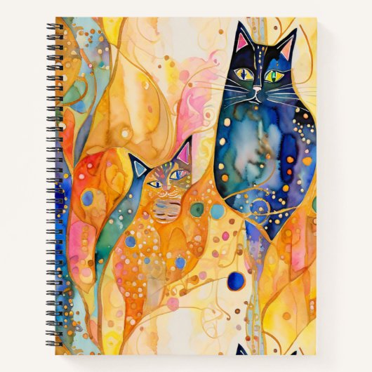 Notitieboek van de abstracte Kittens (Voorkant)