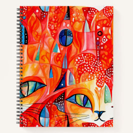 Notitieboek van de abstracte Kittens
