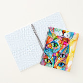 Notitieboek van de abstracte Kittens (Binnen)