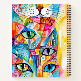 Notitieboek van de abstracte Kittens