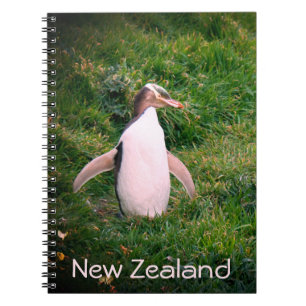 Notitieboek van de bedreigde gele pinguïn