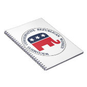 Notitieboek van de conservatieve Republikein Wicom (Rechterzijde)