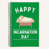 Notitieboek van de dag van de kerstincarnatie (Voorkant)