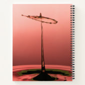 Notitieboek van de drager van de spiral (Achterkant)