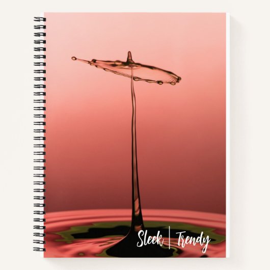 Notitieboek van de drager van de spiral (Voorkant)