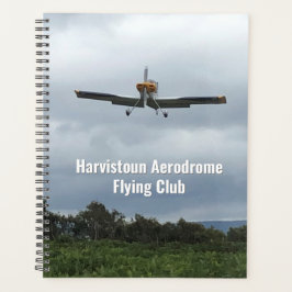 Notitieboek van de Flying Club met Light Vliegtuig