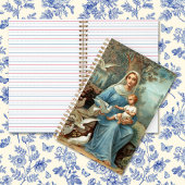 Notitieboek van de Franse blauwe Madonna