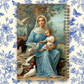 Notitieboek van de Franse blauwe Madonna