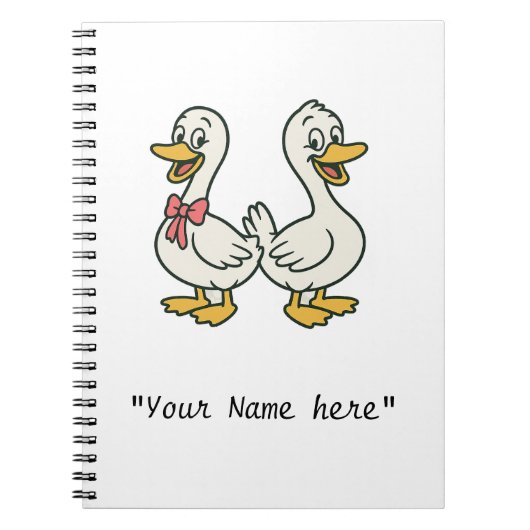 notitieboek van de gekke gans (Voorkant)