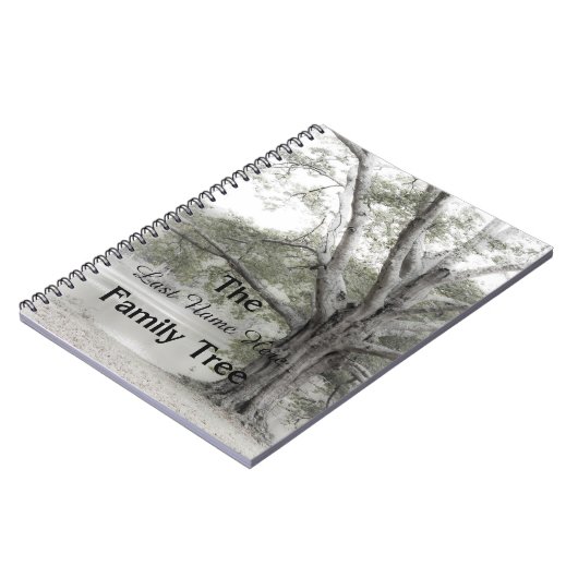 Notitieboek van de Genalogie Family Tree (Linkerzijde)