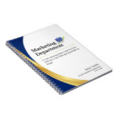 Notitieboek van de gepersonaliseerde marketingafde (Rechterzijde)