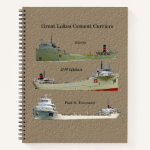 Notitieboek van de grote meren Cement Carriers