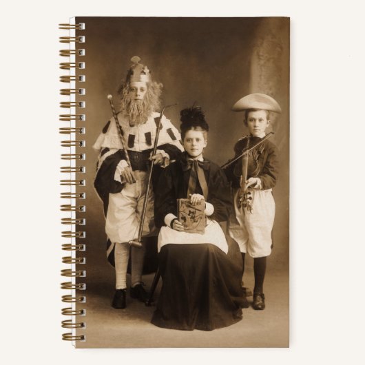  Notitieboek van de kostumePartij (Voorkant)