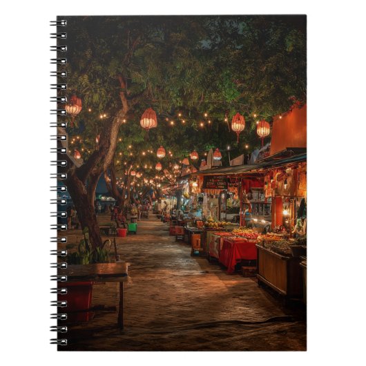 Notitieboek van de lantaarnmarkt (Voorkant)