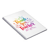 Notitieboek van de leerkracht - Dank u, leerkracht (Rechterzijde)