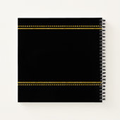 Notitieboek van de Libra Zodiac Star (Achterkant)