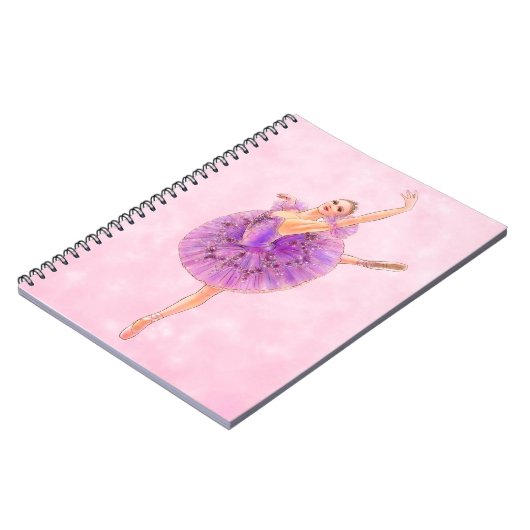 Notitieboek van de Nutcracker Ballet Sugar Plum Fa (Linkerzijde)