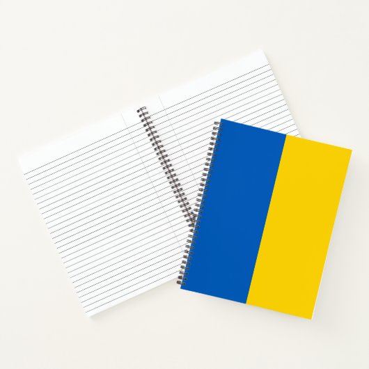 Notitieboek van de Oekraïense vlag (Oekraïne) (Binnen)