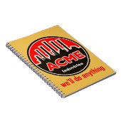 notitieboek van de officiële acme - industrie (Rechterzijde)