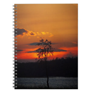 Notitieboek van de Paradise-zonsondergang