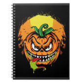 notitieboek van de pompoenhalloween (Voorkant)