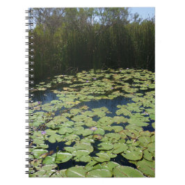 Notitieboek van de rand van Lily Pads