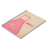 Notitieboek van de roze beker, roze (Linkerzijde)