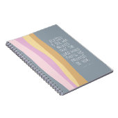 Notitieboek van de Spiral van de Schrift van de Pr (Rechterzijde)