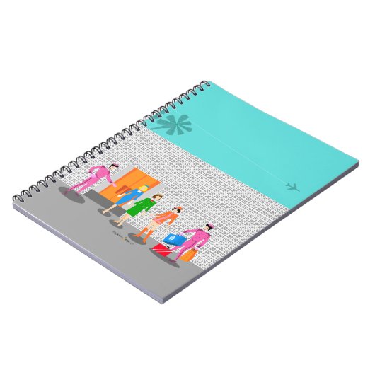 Notitieboek van de Stewardess Spiral (Linkerzijde)